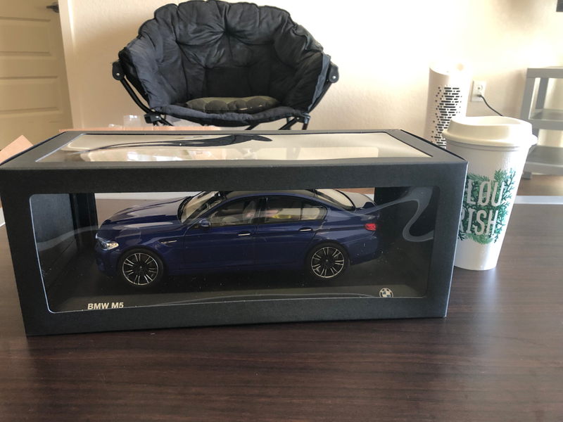 Illustration for article titled Meet my new 1/18 Norev 2018 BMW M5 (F90)